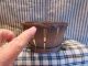 Antique Miniature Basket Split Oak Old Fruit Basket Hand Made Primitive 1 Primitives photo 1
