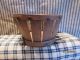 Antique Miniature Basket Split Oak Old Fruit Basket Hand Made Primitive 1 Primitives photo 3