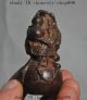 Old Chinese Rosewood Wood Hand - Carved Longevity Gourd Calabash Cucurbit Other Antique Chinese Statues photo 1