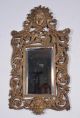 Matched French Antique Renaissance Revival Bronze Mirrors With Women (k) Metalware photo 3