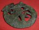 Viking Ancient Artifact - Bronze Dragon Brooch / Applique Circa 700 Ad - 1988 Scandinavian photo 1