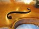 Fabulous Heavy Flamed Or Tiger Striped Hopf Violin Full Size 4/4 String photo 10