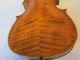 Fabulous Heavy Flamed Or Tiger Striped Hopf Violin Full Size 4/4 String photo 2