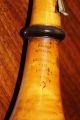 Fine Antique Jacob Schiele Rottenburg Boxwood Clarinet Ca.  1820 Key Of 