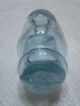 Vintage Japanese Glass Dented Hokkaido Roller With Water 4.  75 