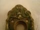 Antique Ornate Cast Bronze/brass Door Knob / Handle Back Plate - 3 1/4 
