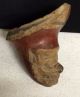 Ancient Costa Rica Pre Columbian Pottery Face Rattle Bowl Foot Fragment Mayan The Americas photo 1