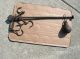 Antique Vintage 48 Cast Iron Hanging 4 Hook Scale Balance Weight Roger London Scales photo 7