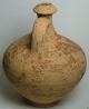 Rare Ancient Roman Clay Vase Jug Vessel Pottery Artifact Intact 3cent Ad Roman photo 2