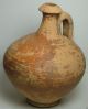 Rare Ancient Roman Clay Vase Jug Vessel Pottery Artifact Intact 3cent Ad Roman photo 4