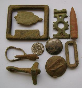 Various Mixed Metal Detecting Finds (308) photo