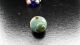 6 Ancient Phoenician Fused Glass Beads - Disk Pear And Cube Shaped 500 - 300 Bc Roman photo 5