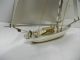 The Sailboat Of Silver960 Of Japan.  100g/ 3.  53oz.  Takehiko ' S Work. Other Antique Sterling Silver photo 4