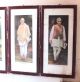 4 Pc Old Vintage Antique Indian Freedom Fighters Print With Frame Home Decor Y45 India photo 1