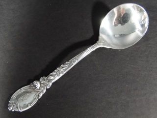 Antique Reed & Barton R&b La Parisienne Sterling Silver Gumbo Spoon Mono D photo
