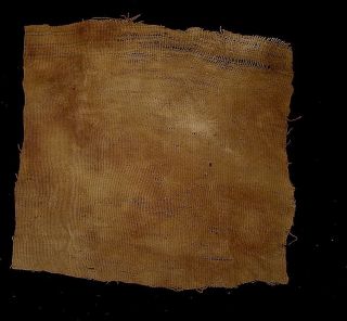 Ex Rare Mummy Cloth 1000 Years Old photo