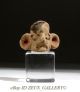 Michoacan Pre Columbian Pottery Fertility Figure Head X.  Elb Gallery W/cert.  200bc The Americas photo 1
