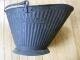Vintage Reeves Coal Hod Bucket 17 With Handle Hearth Ware photo 2