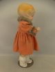 1930 ' S Antique Composition Baby Doll Fur Lined Coat & Old Clothes Clocks photo 2