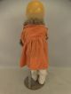 1930 ' S Antique Composition Baby Doll Fur Lined Coat & Old Clothes Clocks photo 3
