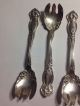 4 Wm Rogers & Sons Ice Cream Forks 