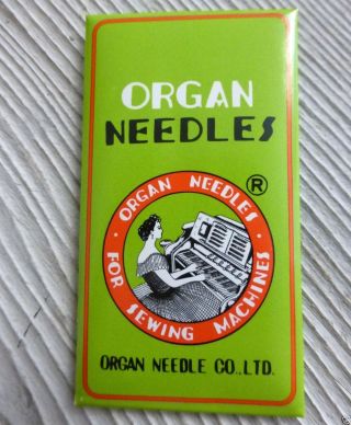 Organ Needles Size 140 For Willcox & Gibbs Chain Stitch Sewing Machine Pack 10 photo