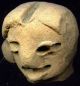 Pre - Columbian Michoacan Mexico Clay Figure Head,  Ca; 300 Bc - 200 Ad The Americas photo 1