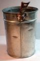 Primitive Tall Pot With Long Handle Tin Over Copper Ny Cookware Antique Kitchen Primitives photo 3