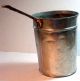 Primitive Tall Pot With Long Handle Tin Over Copper Ny Cookware Antique Kitchen Primitives photo 4