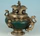 Likable Chinese Old Copper Hand Carved Lion Monkey Statue Teapot Collectables Buddha photo 1