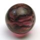 Antique Glass Charmstring Button Dimi Size Amethyst - Swirl Back Buttons photo 1