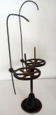 1800s Antique Cast Iron Sewing Machine Thread Holder W Sapona Mfg Spool String Other Antique Sewing photo 3