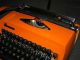 Triumph - Contessa - Orangina - Typewriter ; Pop Art Orange Cool Design. Typewriters photo 9
