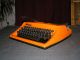 Triumph - Contessa - Orangina - Typewriter ; Pop Art Orange Cool Design. Typewriters photo 3