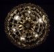 Large Antique French Basket Style Brass & Crystals Chandelier Ceiling Lamp Chandeliers, Fixtures, Sconces photo 10