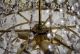 Large Antique French Basket Style Brass & Crystals Chandelier Ceiling Lamp Chandeliers, Fixtures, Sconces photo 3