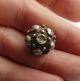 A And Very Rare Silver Button From The 16th.  / 17th.  Century. Buttons photo 2