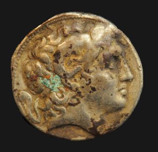Aphrodite - Ancient Thracian Kingdom,  Lysimachus Silver Tetradrachm photo