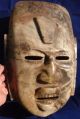 Stone Mask: Massive,  Yucatan,  Mid - 19th Century Find Latin American photo 1