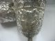 Antique Rare Asian Persian Solid Sterling Silver 2 Goblets 153g/ 5.  39oz. Cups & Goblets photo 10
