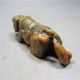 Chinese Antique Natural Old Hard Jade Tiger Monster Hand Carved Pendant Necklace Necklaces & Pendants photo 4