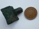 C500 - 600 Anglo Saxon Small Long Brooch Head Plate Detecting Detector Find British photo 2