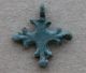 English Medieval Period Bronze Decorated Cross Pendant,  British Relic 1200 Ad, British photo 2