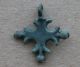 English Medieval Period Bronze Decorated Cross Pendant,  British Relic 1200 Ad, British photo 4