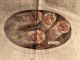 1832 Tabby Cat Pillow Kit - Marked North Adams,  Mass Primitives photo 1