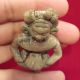 Teotihuacan Seated Clay Figurine - Pottery Antique Pre Columbian Artifact Aztec 2 The Americas photo 9