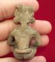 Teotihuacan Seated Clay Figurine - Pottery Antique Pre Columbian Artifact Aztec 2 The Americas photo 5