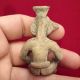 Teotihuacan Seated Clay Figurine - Pottery Antique Pre Columbian Artifact Aztec 1 The Americas photo 3
