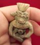 Teotihuacan Seated Clay Figurine - Pottery Antique Pre Columbian Artifact Aztec 1 The Americas photo 7