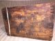 Antique Crown No Horse Nails In Dovetailed Wooden Box Primitives photo 1